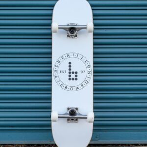 Classic B Circle Complete Skateboard from Braille Skateboarding at Braille Skateboarding World