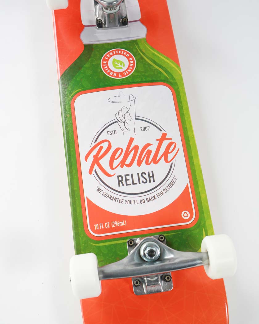 Rebate Relish Complete Skateboard Braille Skateboarding World