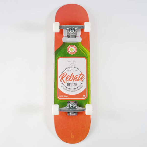 Rebate Relish Complete Skateboard from Braille Skateboarding at Braille Skateboarding World