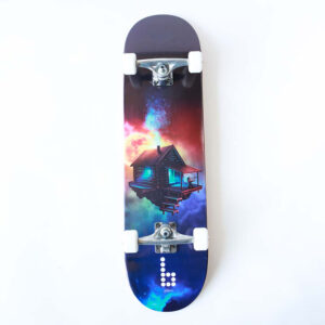 Cabin In The Sky Complete Skateboard from Braille Skateboarding at Braille Skateboarding World