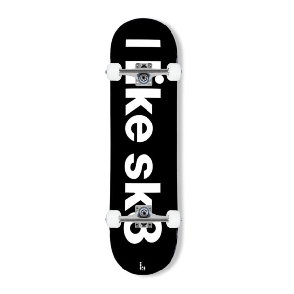 The I Like Sk8 Classic Complete Skateboard from Braille Skateboarding World