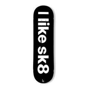 I Like Sk8 Classic Skateboard Deck from Braille Skateboarding World
