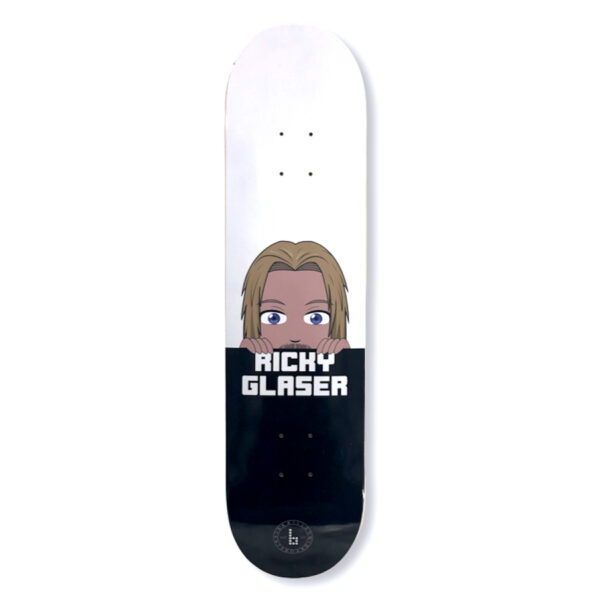 The I-Spy Ricky Skateboard Deck from Braille Skateboarding World