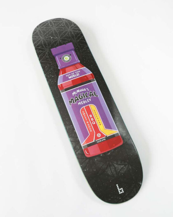 McNuggs Magical Medley Skateboard Deck from Braille Skateboarding