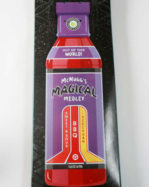 McNuggs Magical Medley Skateboard Deck from Braille Skateboarding