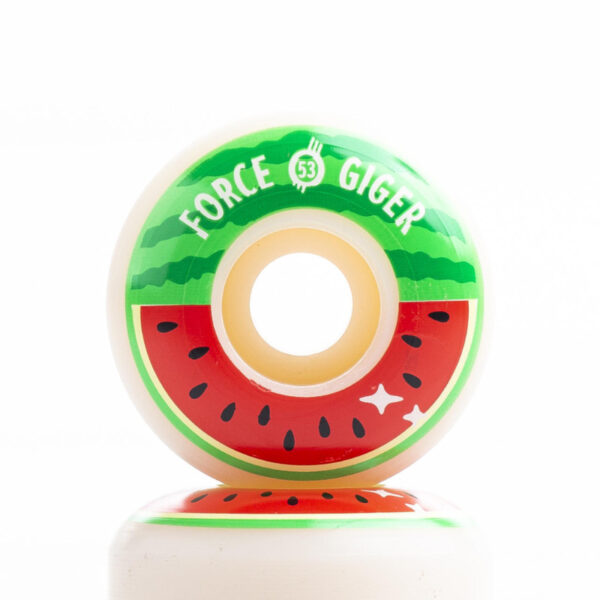 Jonny Giger Watermelon 53mm skateboard wheels from FORCE Wheels